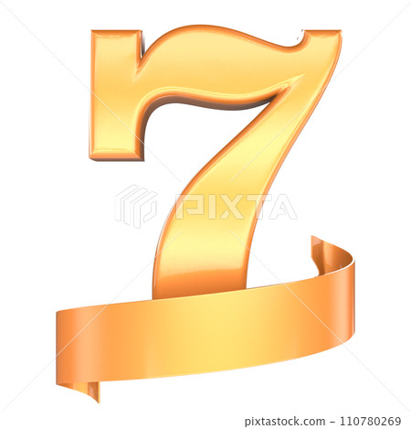 Number 3D Render Number 3D Render 110780269
