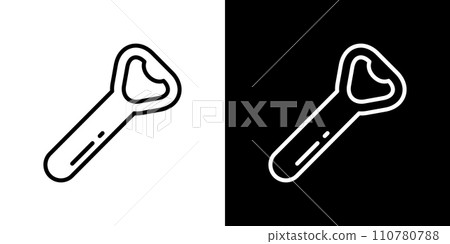 開瓶器圖標 110780788