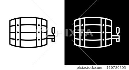 barrel icon 110780803