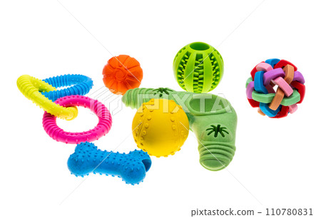 dog toys isolated dog toys isolated 110780831