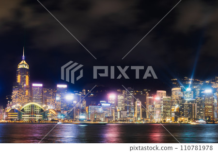 香港維多利亞港幻彩詠香江 110781978