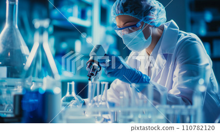 基於DNA和全球化的先進醫療/遠距治療的形象。採用先進技術的新治療方法。人工智慧影像 基於DNA和全球化的先進醫療/遠距治療的形象。採用先進技術的新治療方法。人工智慧影像 110782120