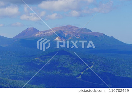 從大寒岳四合目出發的母寒岳 從大寒岳四合目出發的母寒岳 110782439