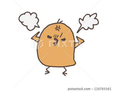 angry chick 110783381