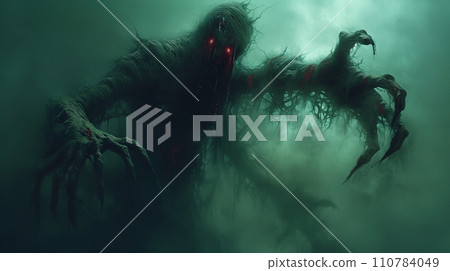 suspicious monster suspicious monster 110784049