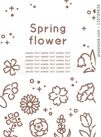 Spring flower background_10 Spring flower background_10 110784838