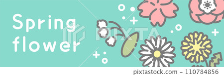 春天的花朵背景_5 春天的花朵背景_5 110784856