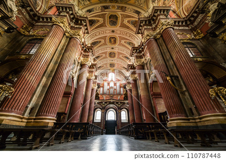 Interior Of Archcathedral Basilica Of Saints Peter And Paul Interior Of Archcathedral Basilica Of Saints Peter And Paul 110787448