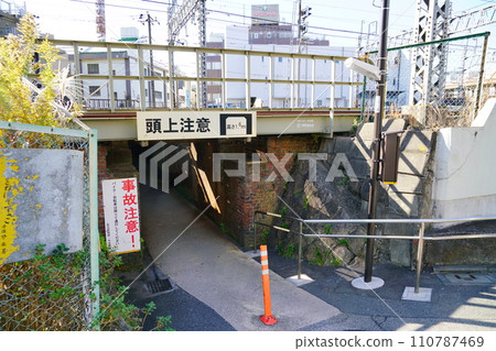 北千住的高架步道 110787469