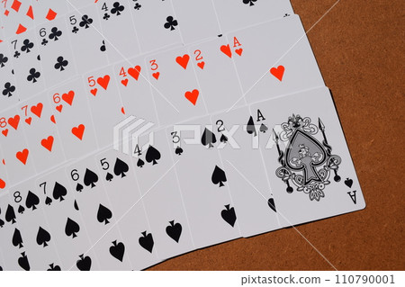 撲克牌背景 110790001