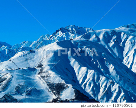 Snowy Northern Alps and Happo-one Ski Resort Snowy Northern Alps and Happo-one Ski Resort 110790501