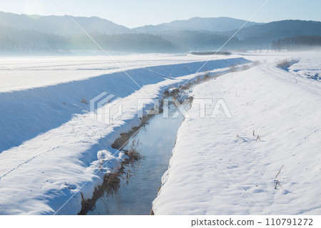 Himekawa scenery near the source [Hakuba Village, Kitaazumi District] 110791272