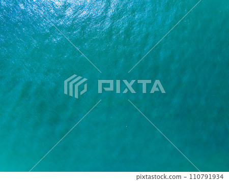Top view sea surface background 110791934