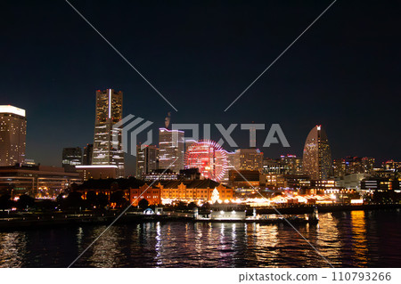 神奈川橫濱港夜景 110793266