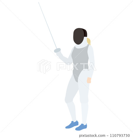female fencer female fencer 110793730
