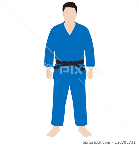 Men's judo player Men's judo player 110793731
