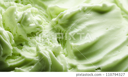Melon ice cream background "AI generated image" 110794327