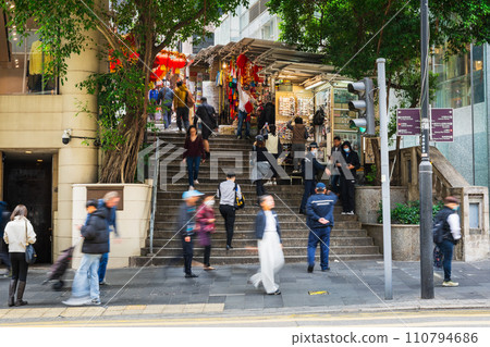 Hong Kong Old Town Central Ishizaka Street 110794686