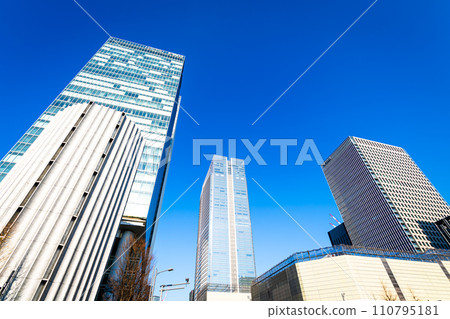 Redevelopment around Tokyo Station Near Kajibashi intersection 2024.01 b-2 High chroma contrast 110795181