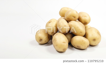 Delicious potatoes with skin Delicious potatoes AI generated image 110795210