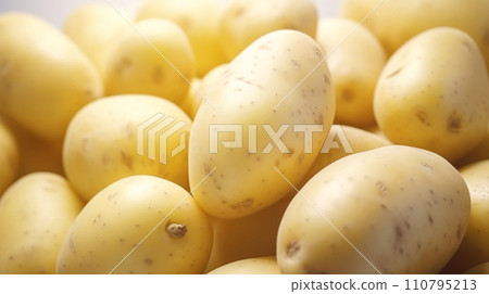 Delicious potatoes with skin Delicious potatoes AI generated image 110795213