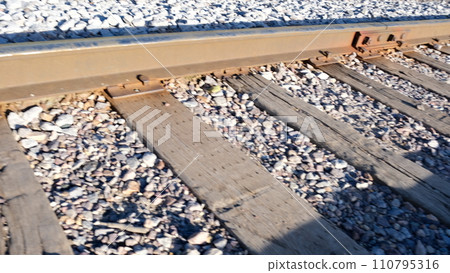 Railroad tracks Railroad tracks 110795316