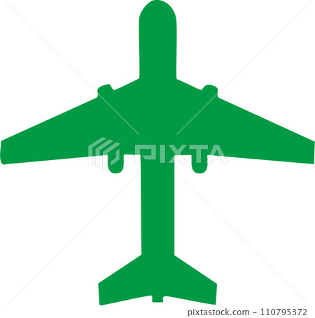 Airplane icon illustration Airplane icon illustration 110795372