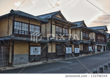 castle town, townscape, cityscape 110796344