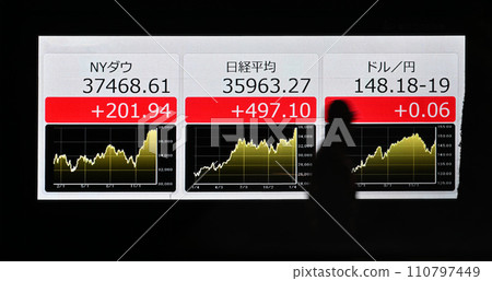 日本和美國股市強勁 日本和美國股市強勁 110797449