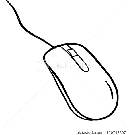 Computer muse technology cartoon element  110797807