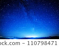 A starry sky seen from the plateau 110798471