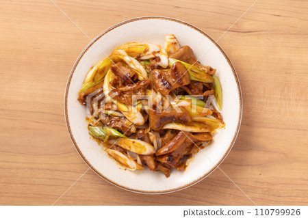 Grilled green onion hormone (Kotecchan) Grilled green onion hormone (Kotecchan) 110799926