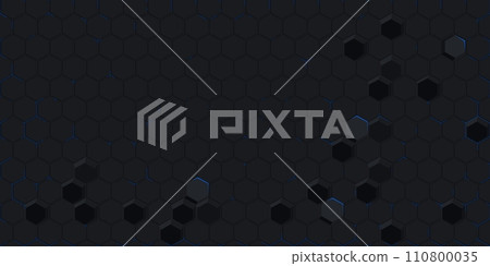 Dark Abstract Seamless Futuristic Simple Hexagonal Gaming Cyber Vector Tech Background Template Dark Abstract Seamless Futuristic Simple Hexagonal Gaming Cyber Vector Tech Background Template 110800035