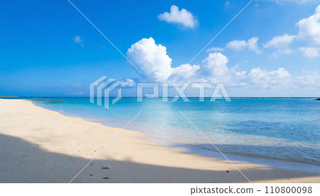 Okinawa resort sea image 110800098