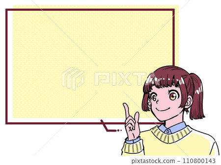 思想泡泡和女孩 思想泡泡和女孩 110800143