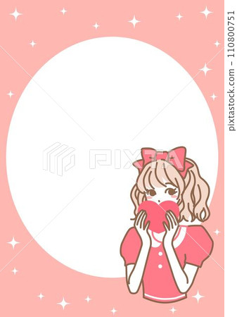 valentine girl pink valentine girl pink 110800751