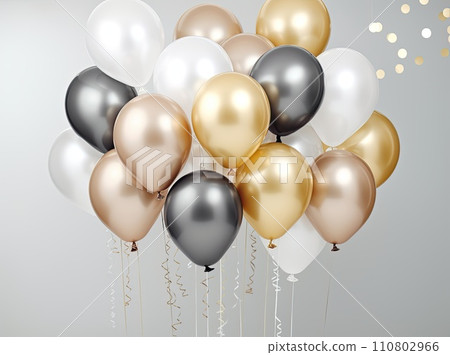 AI-generated content. group balloons floating AI-generated content. group balloons floating 110802966