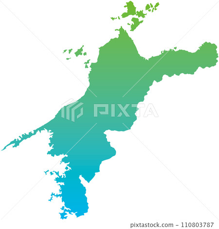 Ehime prefecture tourism map icon 110803787