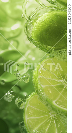 Image of lime in liquid (AI generated image) Image of lime in liquid (AI generated image) 110804169
