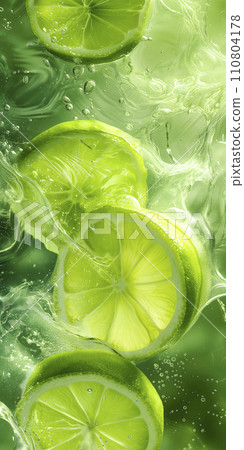 Image of lime in liquid (AI generated image) Image of lime in liquid (AI generated image) 110804178