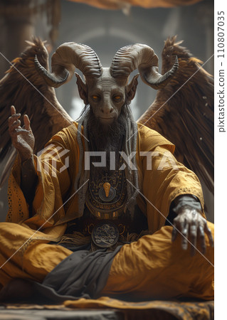Baphomet as symbol of satanism and occultism Baphomet as symbol of satanism and occultism 110807035