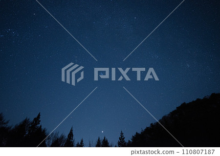 Starry sky at Gunma Prefectural Observatory 110807187