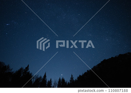 Starry sky at Gunma Prefectural Observatory 110807188