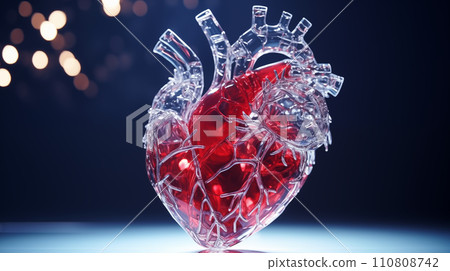 glass heart 110808742