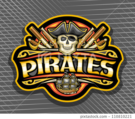 Vector logo for Pirates 110810221
