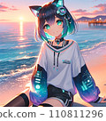 海邊日落 110811296