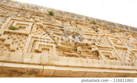 Governor's Palace, decoration on the upper part of the wall [Mexico] 110811862