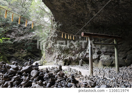 天保河原神社，洞穴內的神社[日本宮崎] 110811974
