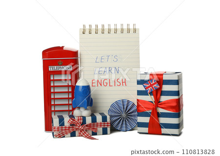 PNG, English language concept, isolated on white background. PNG, English language concept, isolated on white background. 110813828