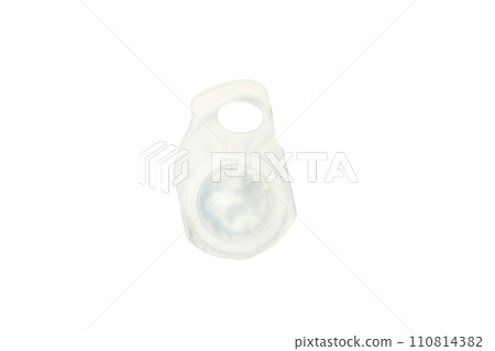 PNG,Contact lenses for eyes in factory packaging, isolated on white background 110814382